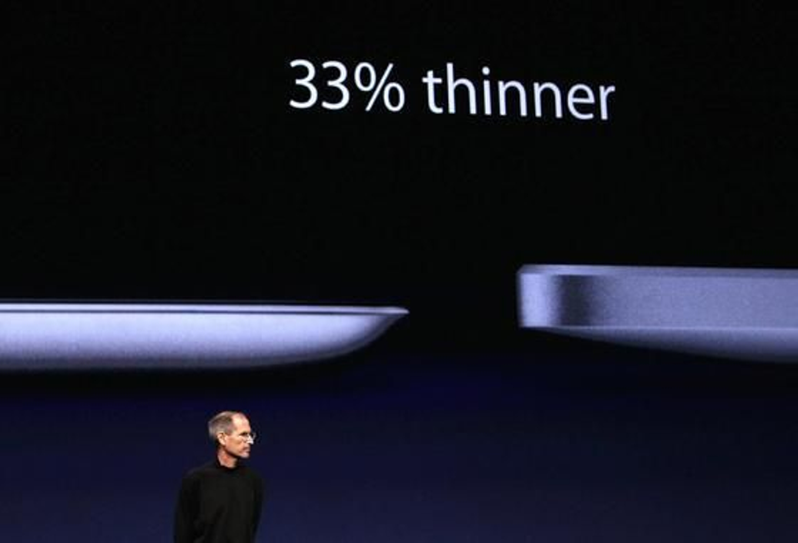 Steve Jobs presenta el iPad 2, la nueva versión del 'tablet' de Apple.

Foto: AFP Photo