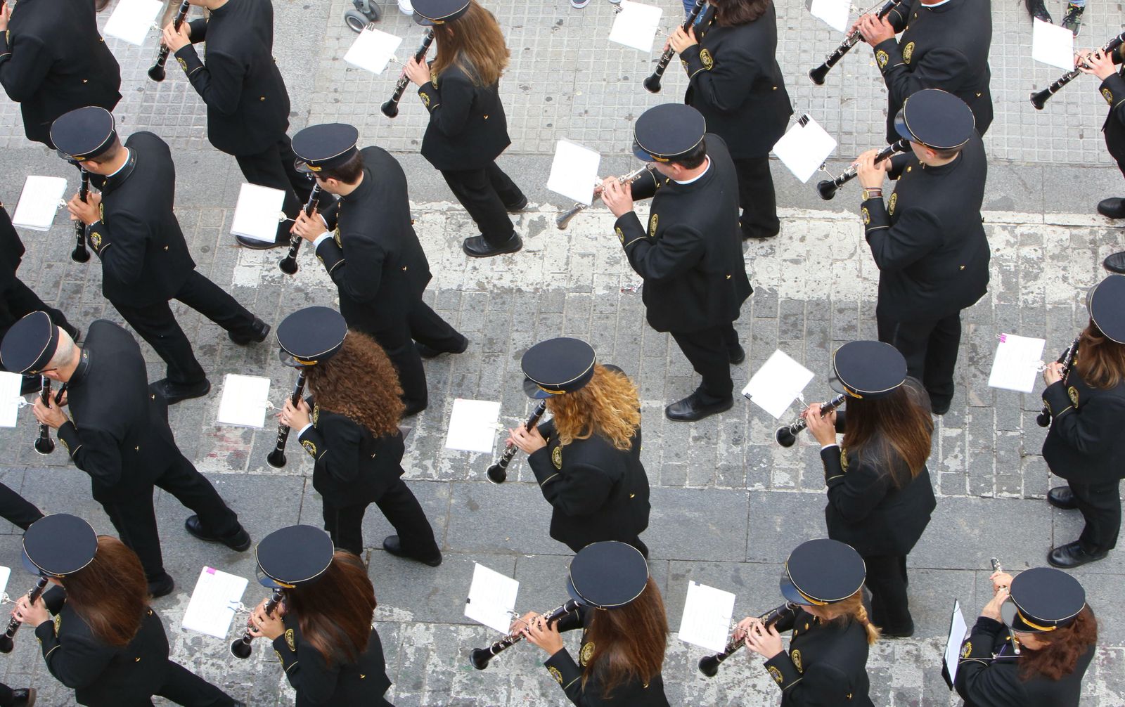 Imágenes del Domingo de Resurrección en Chiclana