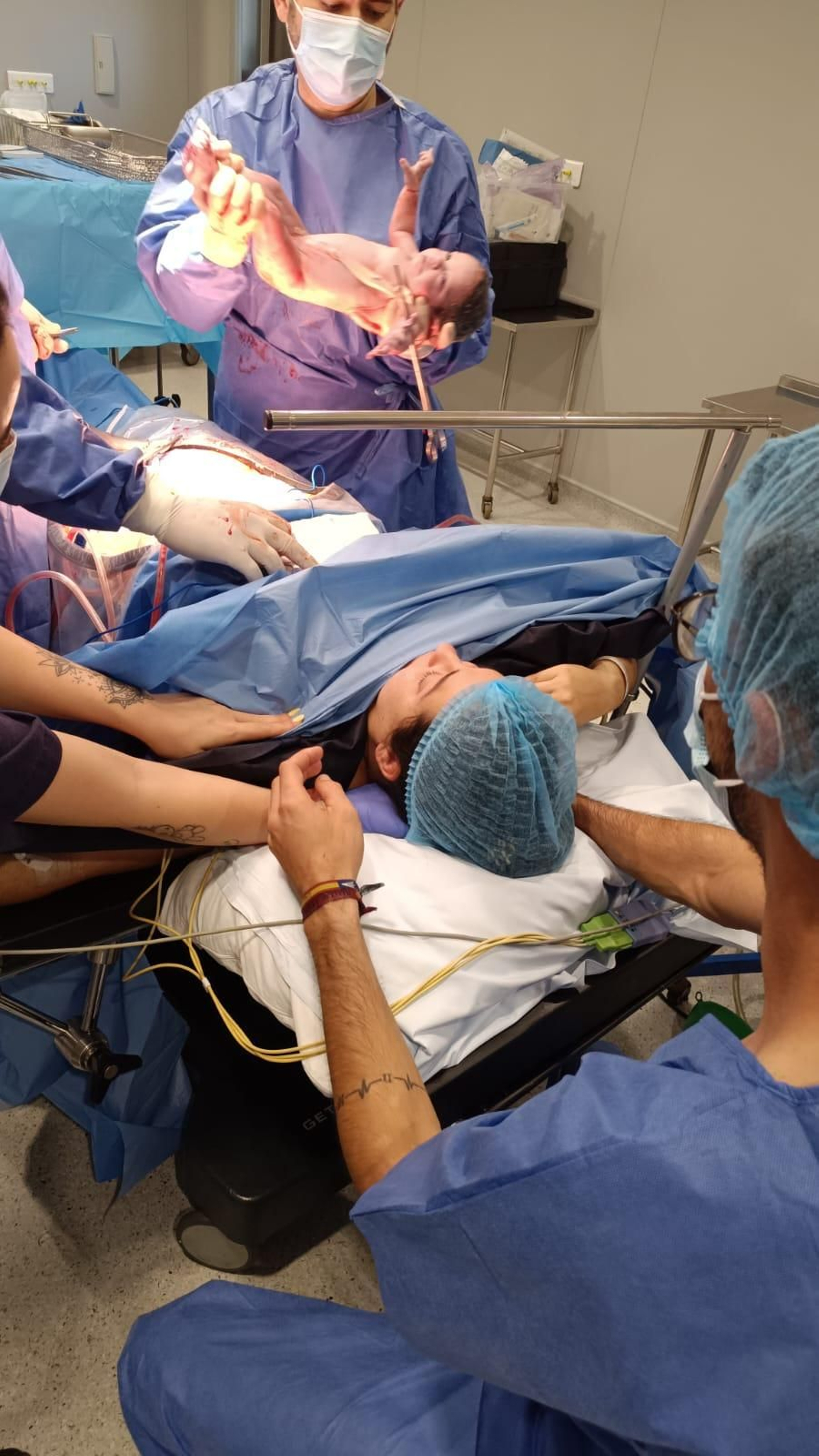 Una experiencia única para el acompañante, la madre y el bebé