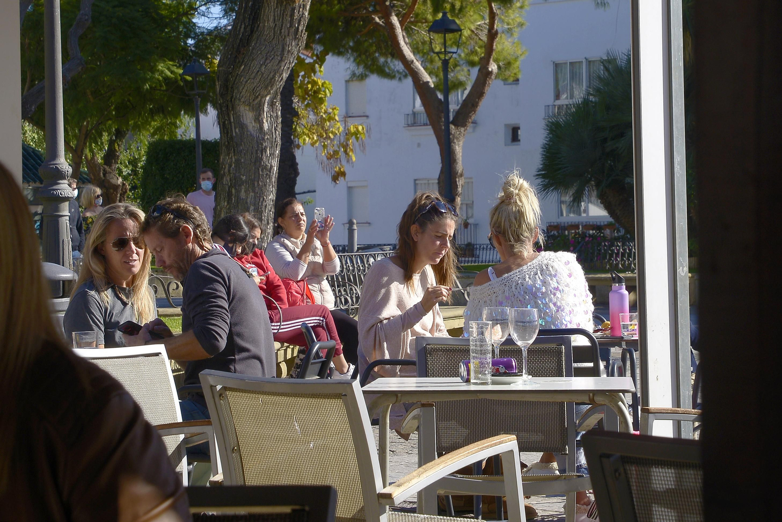 Fotos de ambiente en las calles de San Roque