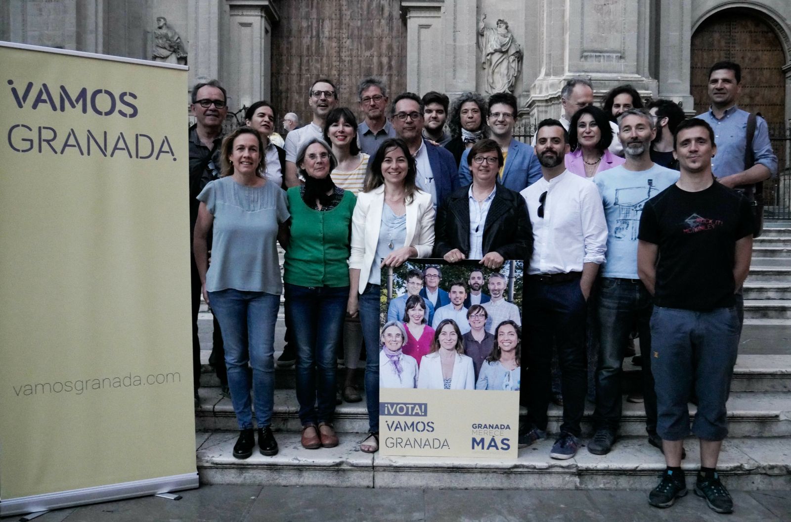 Las imágenes del inicio de campaña de Vamos Granada