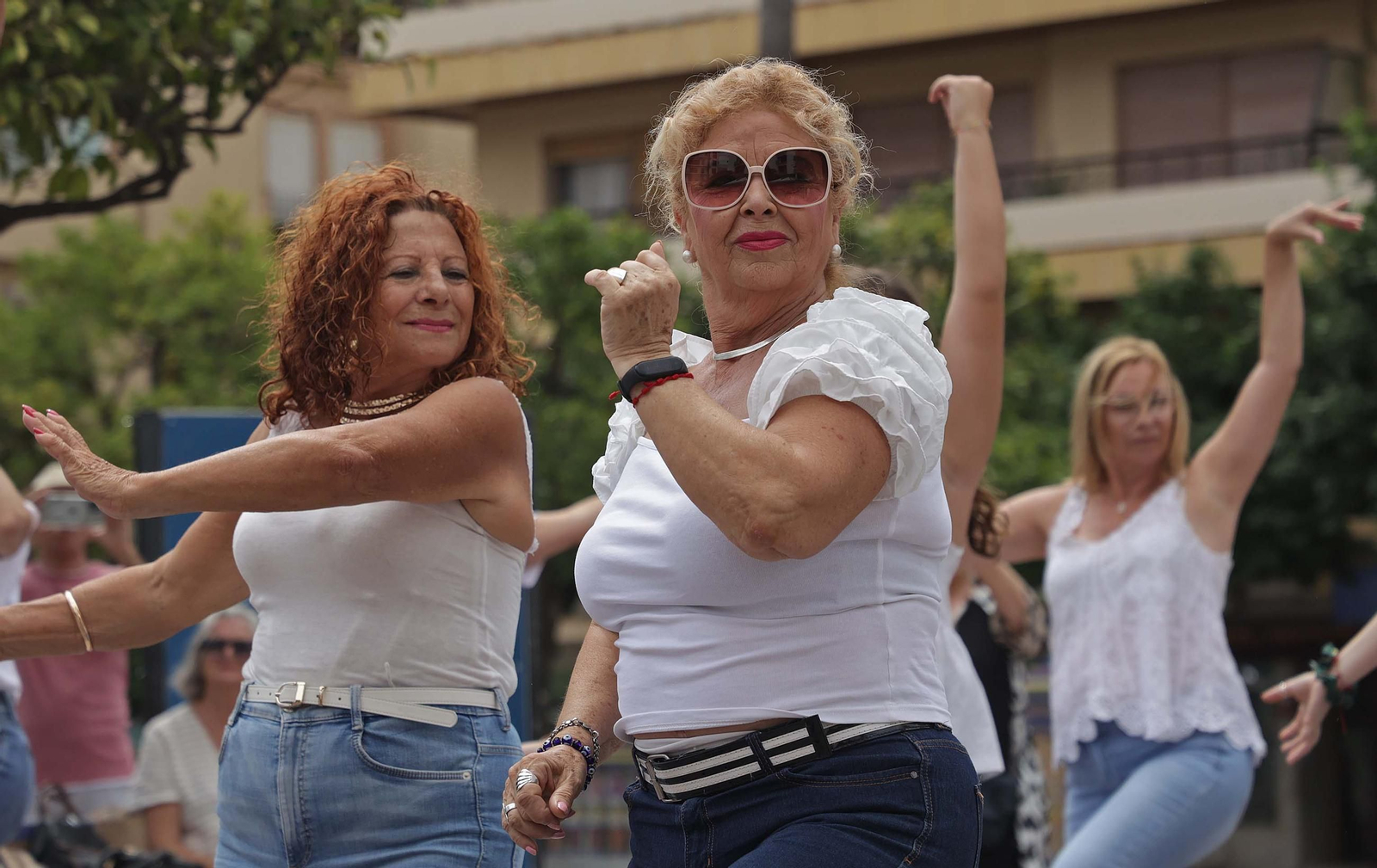 Fotos del flashmob flamenco en la Plaza Alta de Algeciras