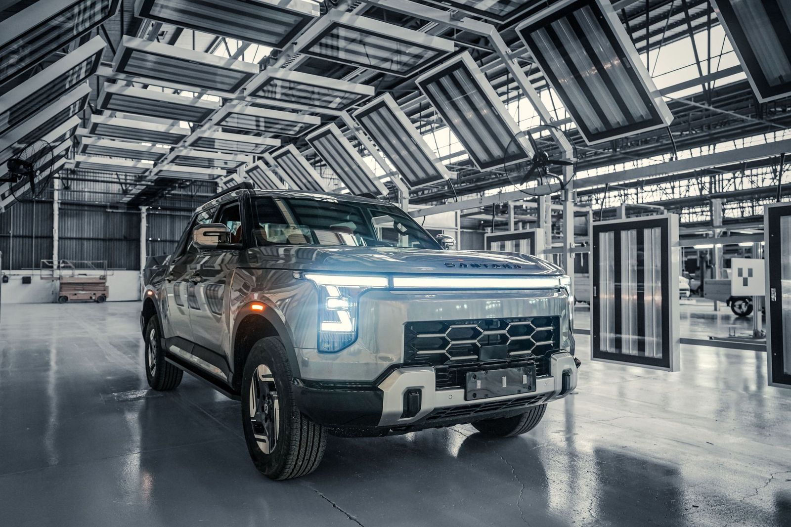 Uno de los vehículos tipo SUV que se fabrican en la planta de Linares.