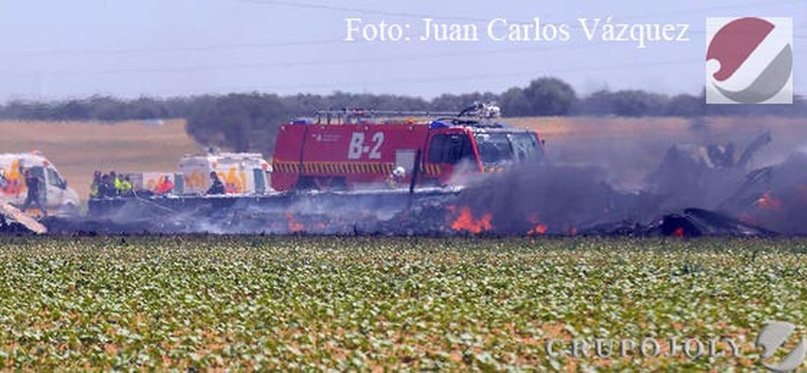 Las imágenes del accidente del A400M