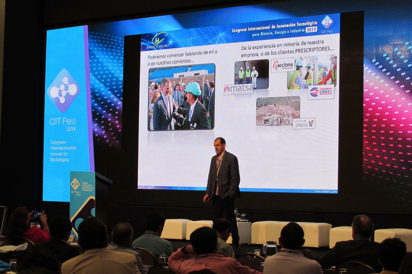 Darío García en el CIIT de Perú