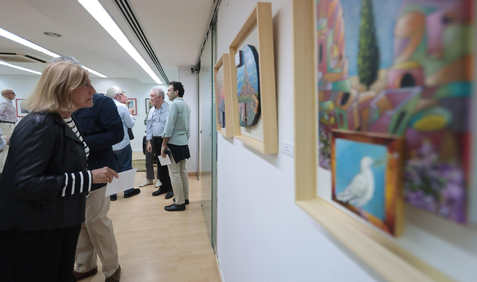 Inauguración de la muestra de Mario Naranjo en ArteaDiario en Jerez