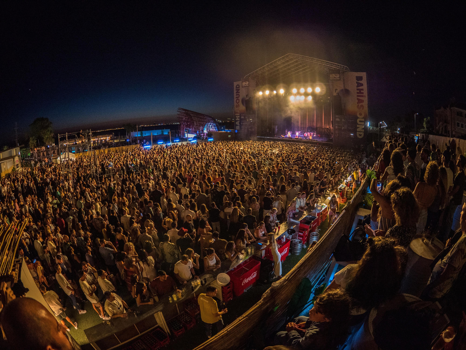 Raúle, en concierto en el Bahía Sound de San Fernando