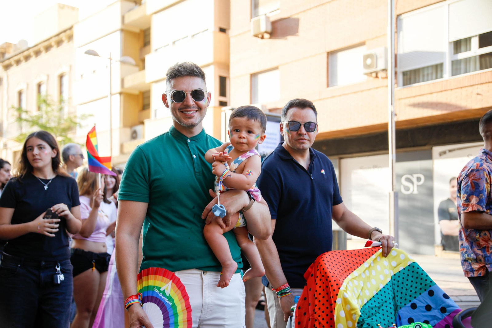Las imágenes del Orgullo LGTBI en Almería
