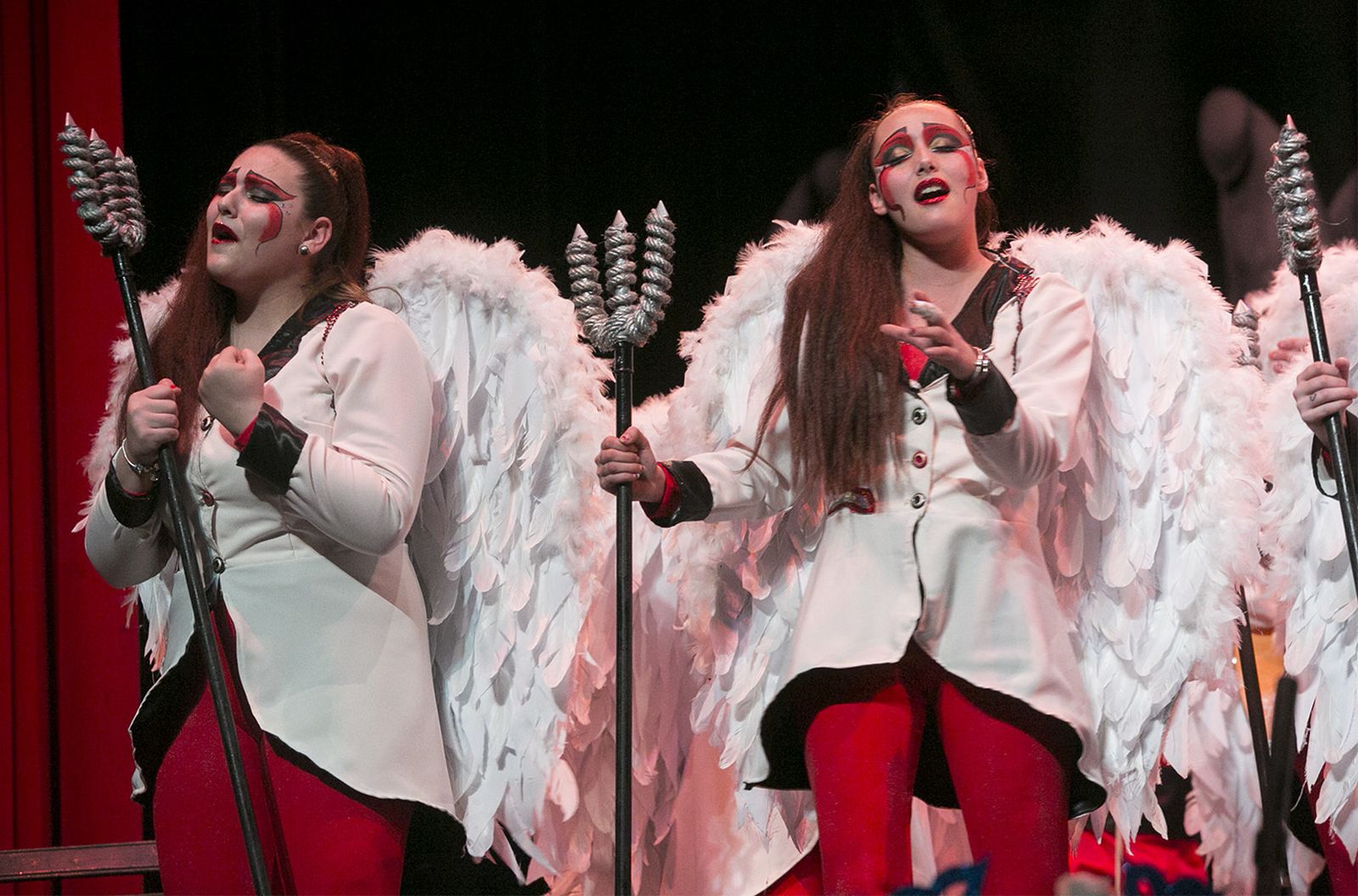 Las imágenes de la octava preliminar del Carnaval Colombino