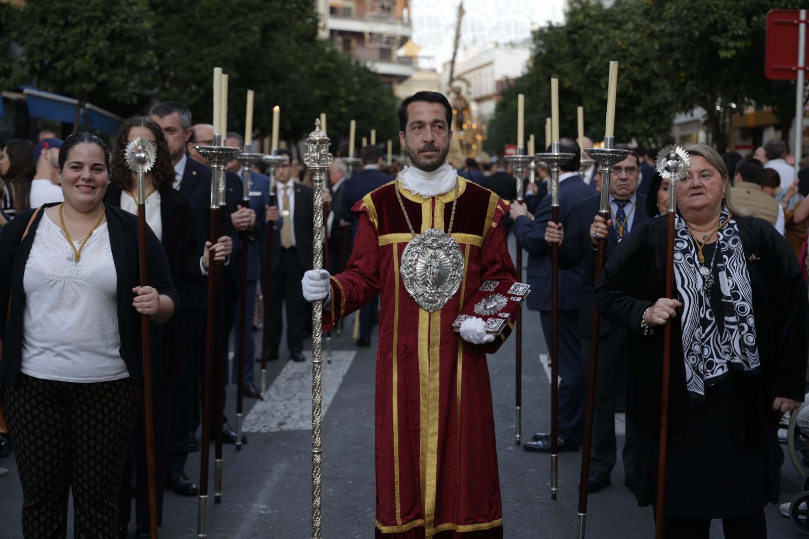 Imágenes de la procesión de la Virgen del Amparo