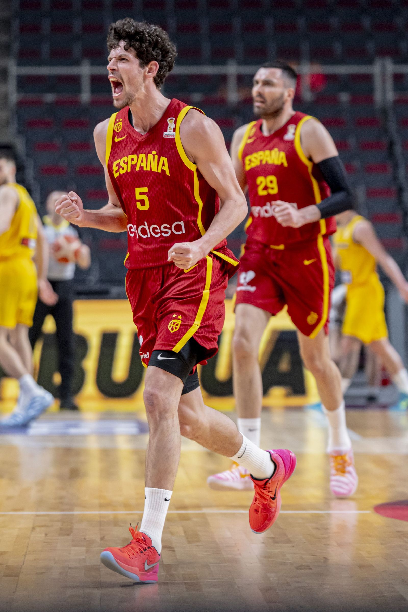 Las mejores fotos del Ucrania-España de baloncesto