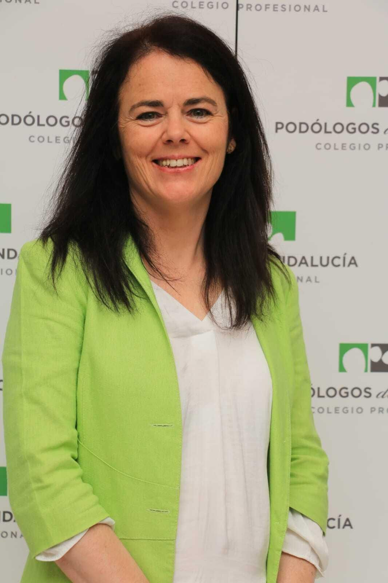 Rosario Correa fue elegida hace cuatro años presidenta de los podólogos andaluces.