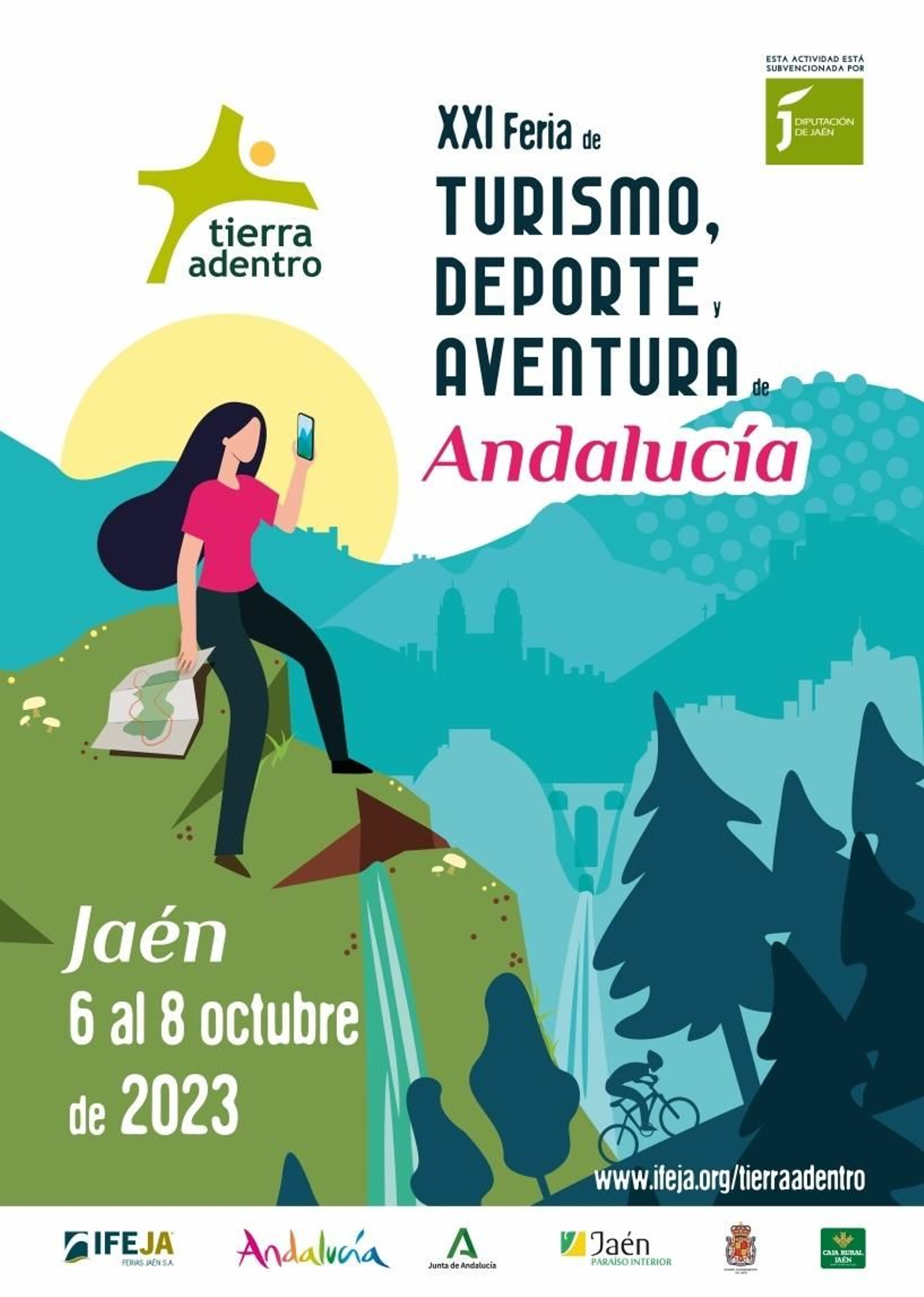 Cartel oficial de la vigésimoprimera edición de Tierra Adentro.