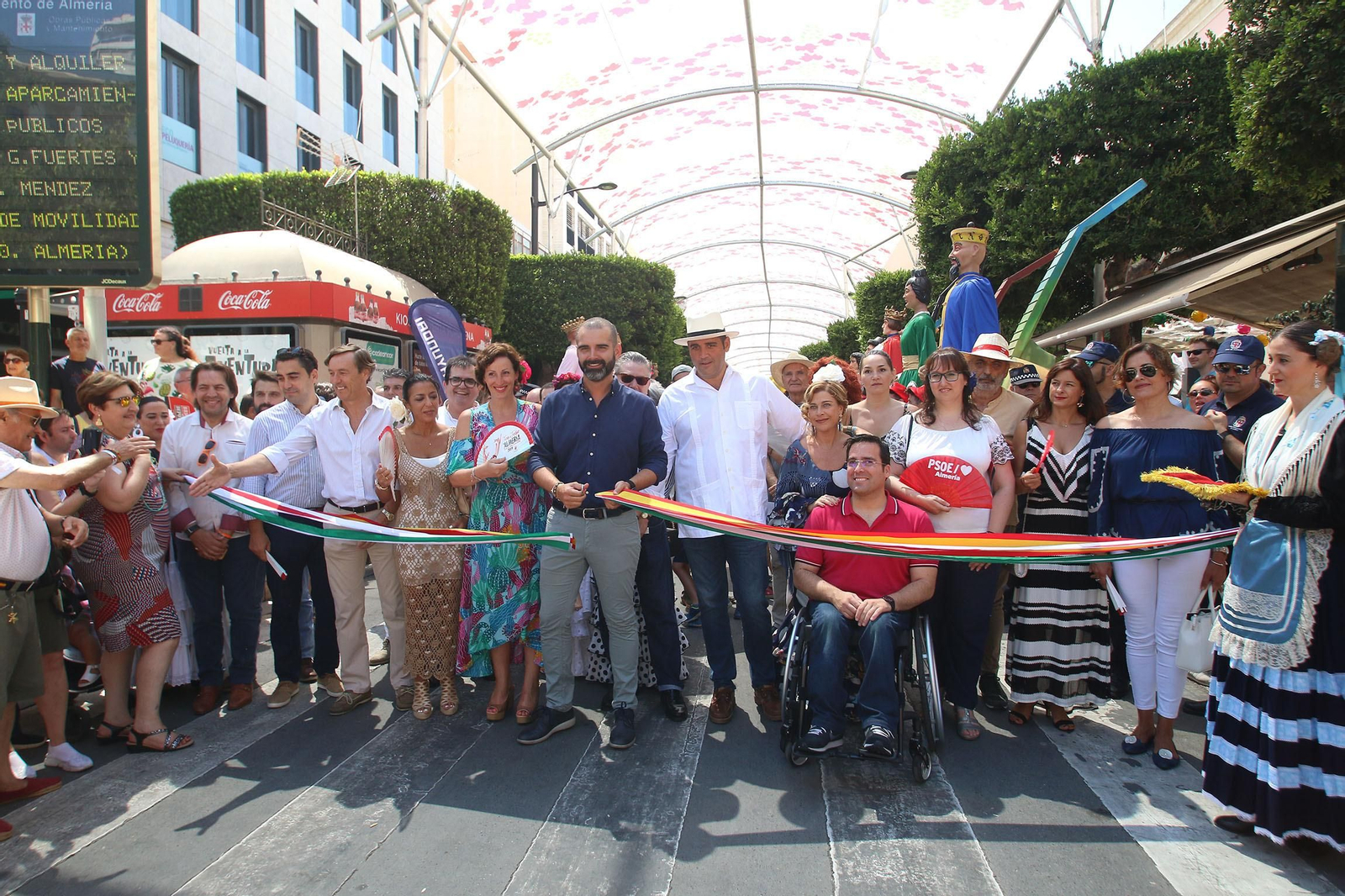 Fotogalería de la inauguración de la feria del mediodía. Feria de Almería 2019