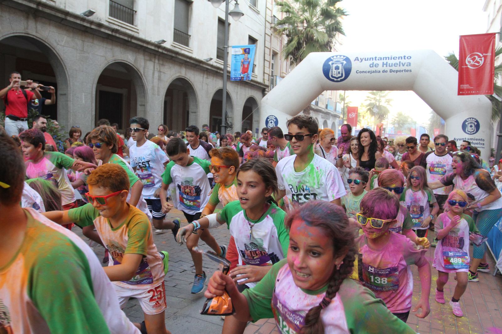 Music Colour run en Huelva