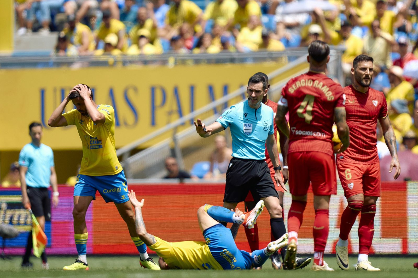 Las fotos del Las Palmas-Sevilla de la Liga