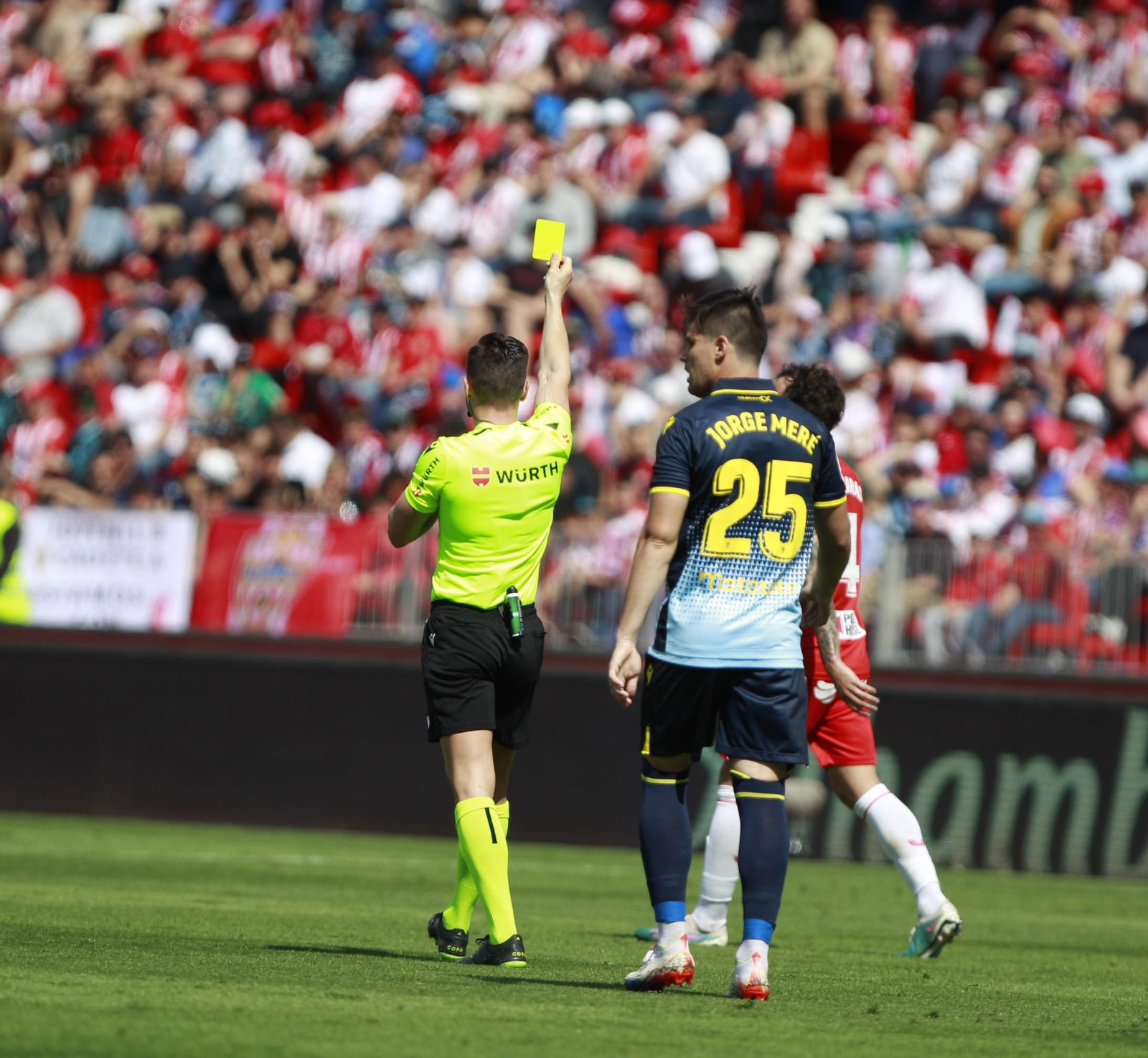 Imágenes del partido de la Liga Santander U.D. Almería-Cádiz C.F.