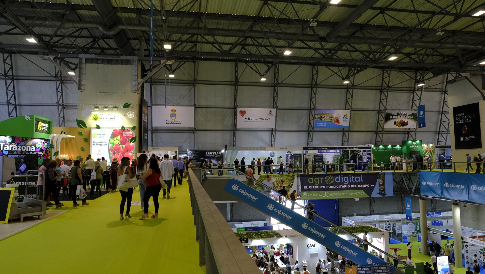 Imágenes del primer día de Infoagro Exhibition en Aguadulce