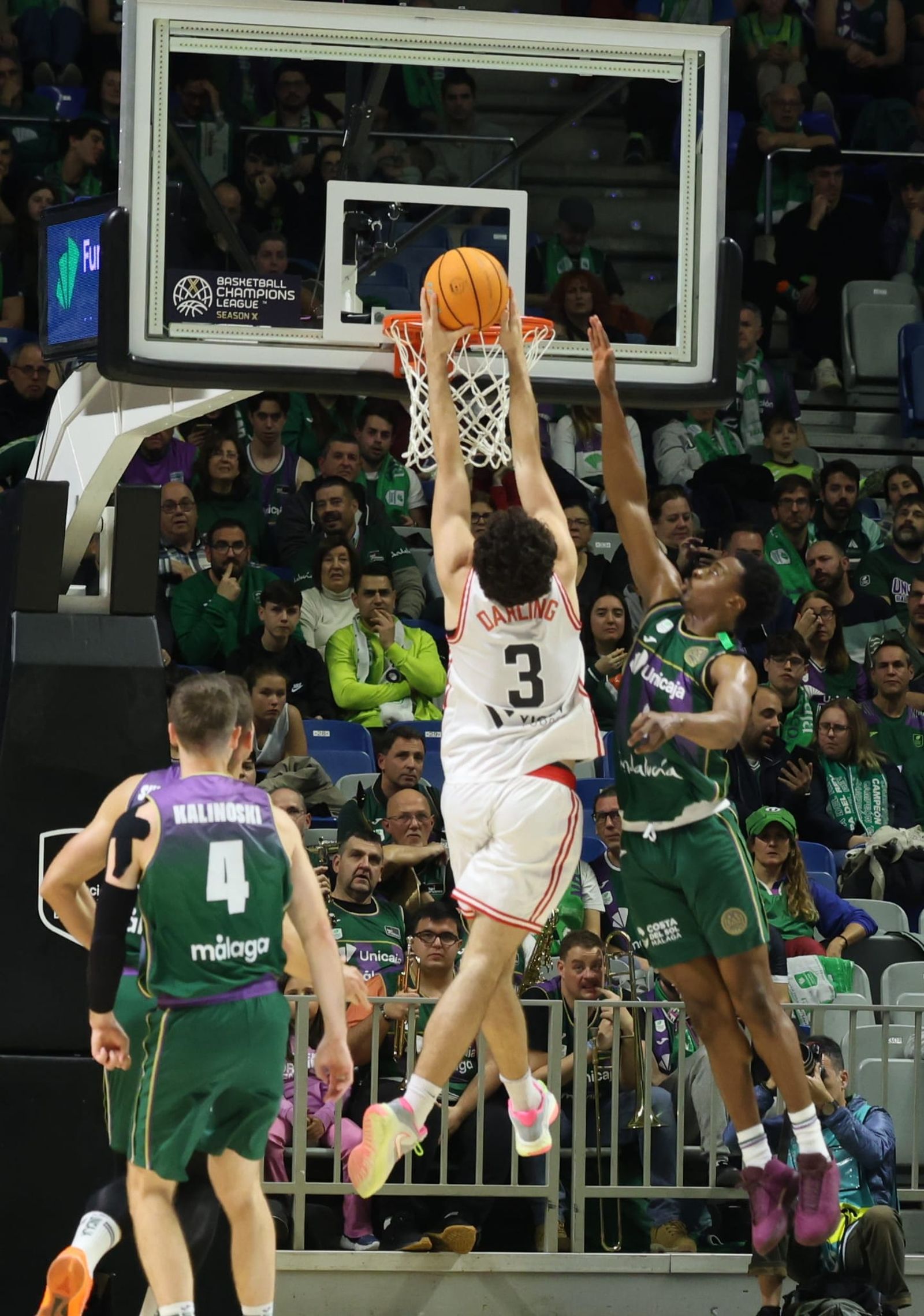 El Unicaja-Elan Chalon, en fotos