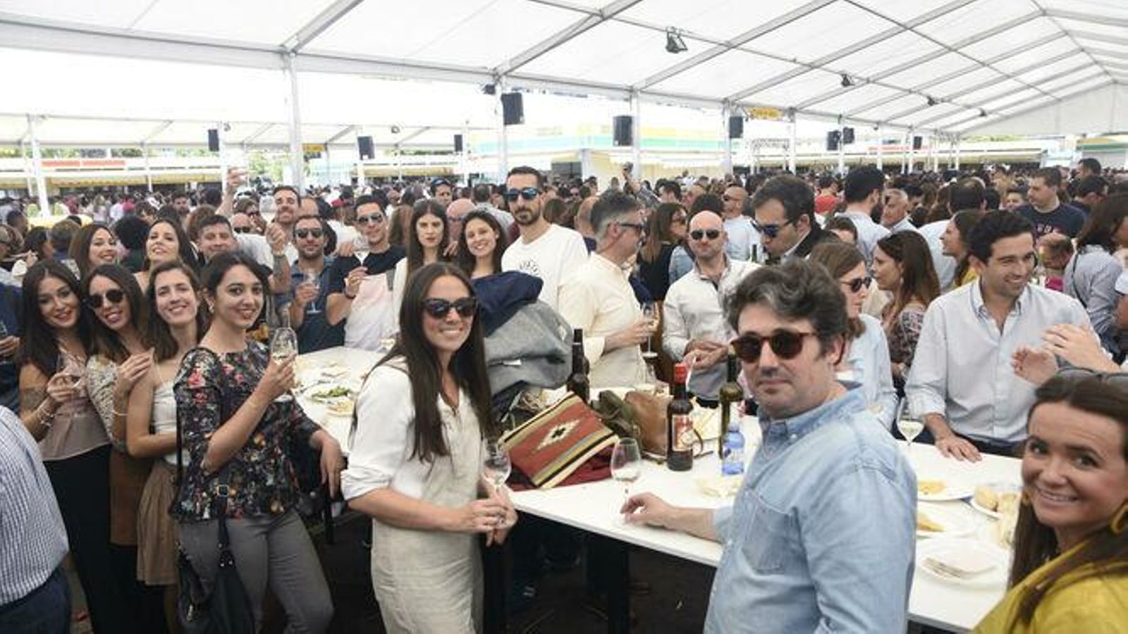 Asistentes a la Cata del Vino de 2019.