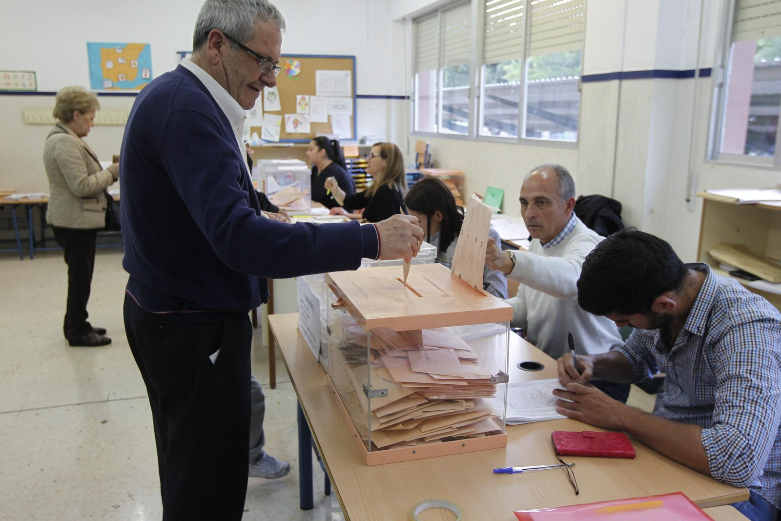 Fotogalería votaciones Elecciones Generales 2019. Almería