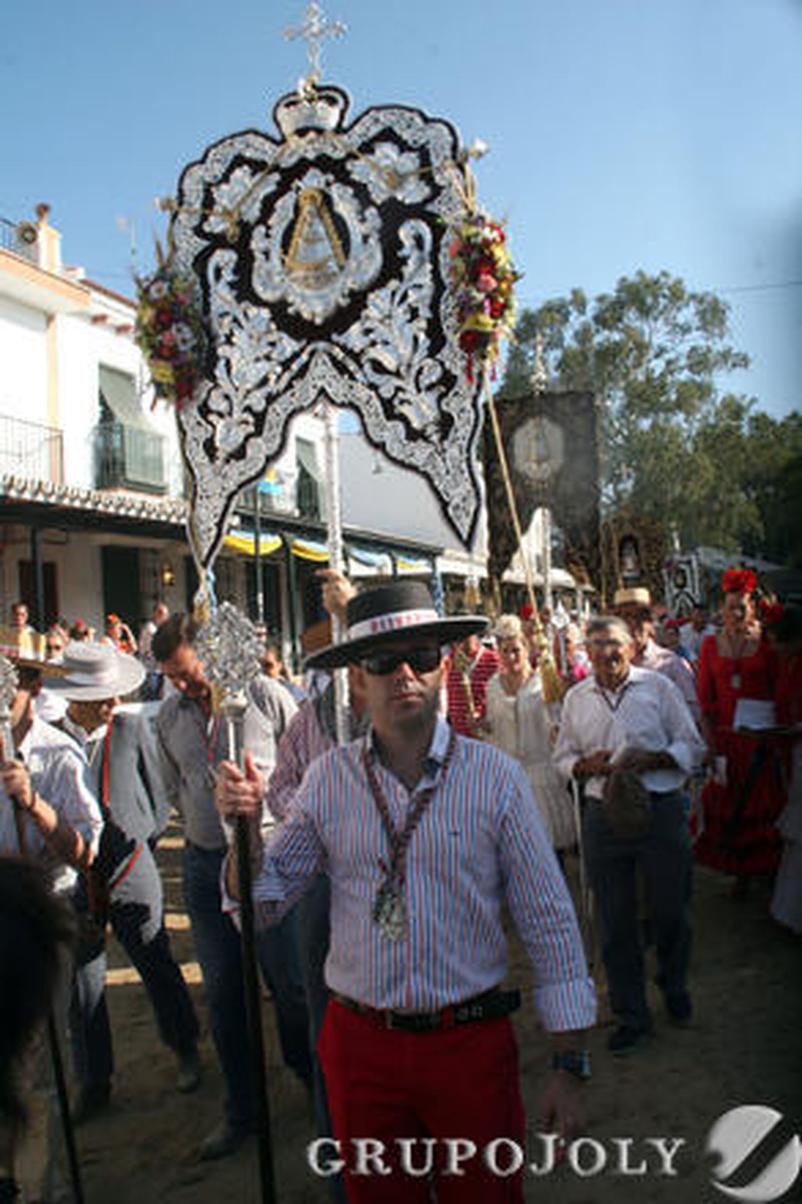 Las imágenes de la misa de romeros