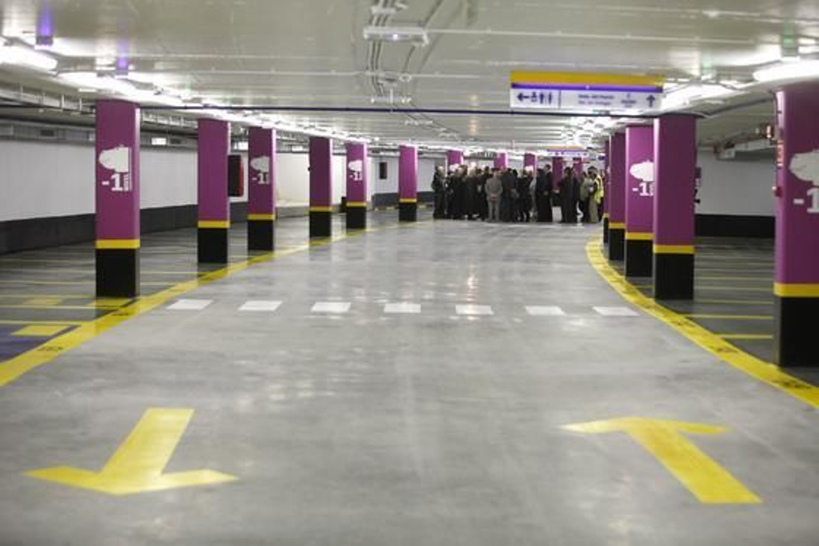 Teófila Martínez inaugura la ampliación del parking de Canalejas. 

Foto: Jesus Marin