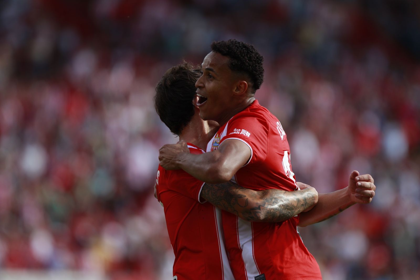 Fotogalería del partido U.D. Almería-R.C. Celta de Vigo