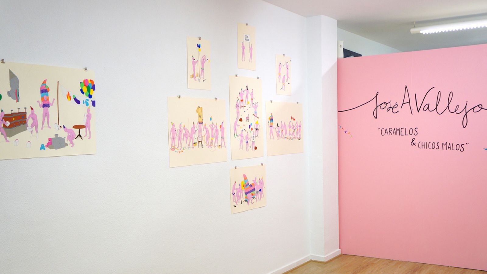 Una imagen de una obra de José Antonio Vallejo.