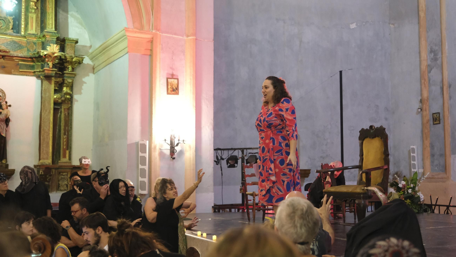 Ensayo general de la ópera de la academia musical de Vélez Blanco, en imágenes