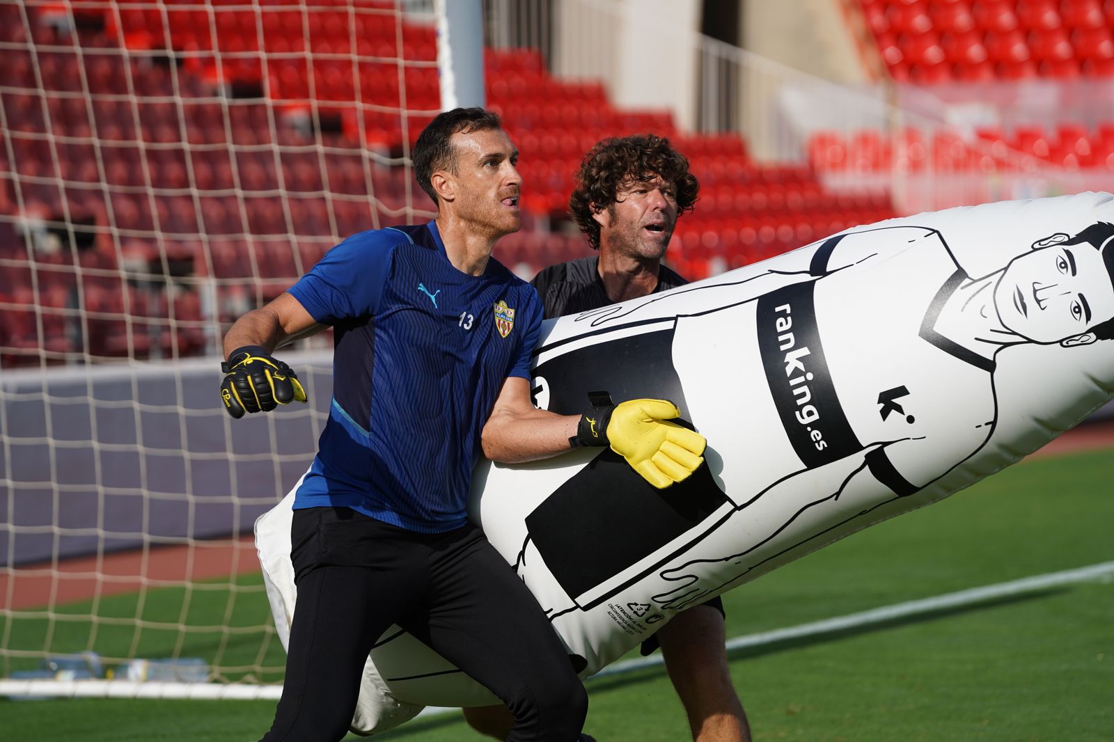 Fotogalería del entrenamiento de la UDA, viernes 27 de agosto
