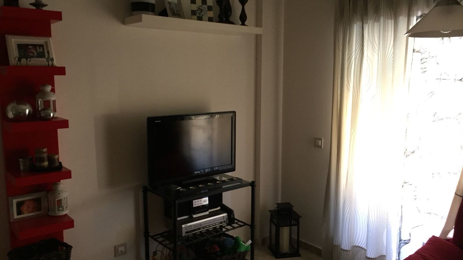 El salón del apartamento.