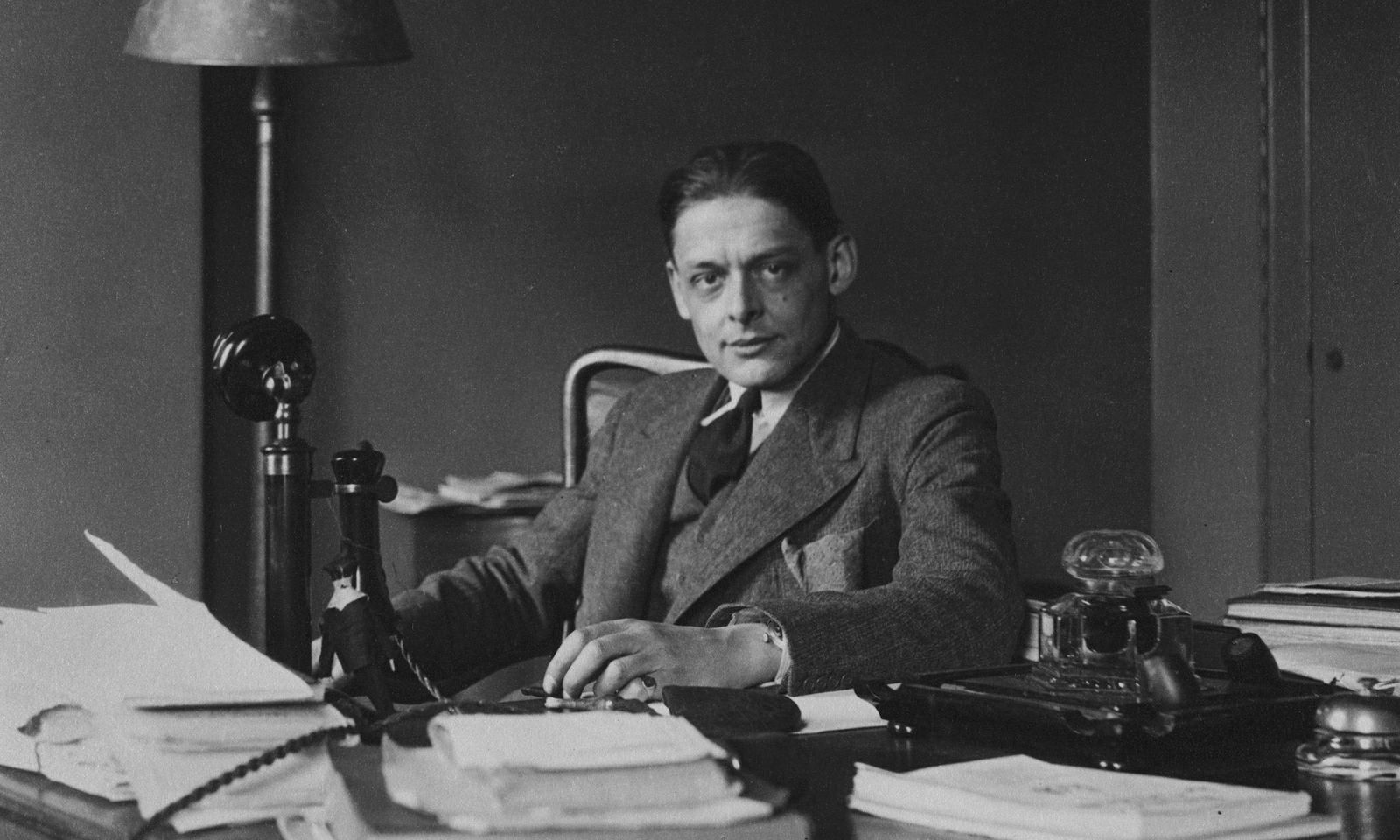 T. S. Eliot, una de las voces poéticas de referencia del siglo XX.