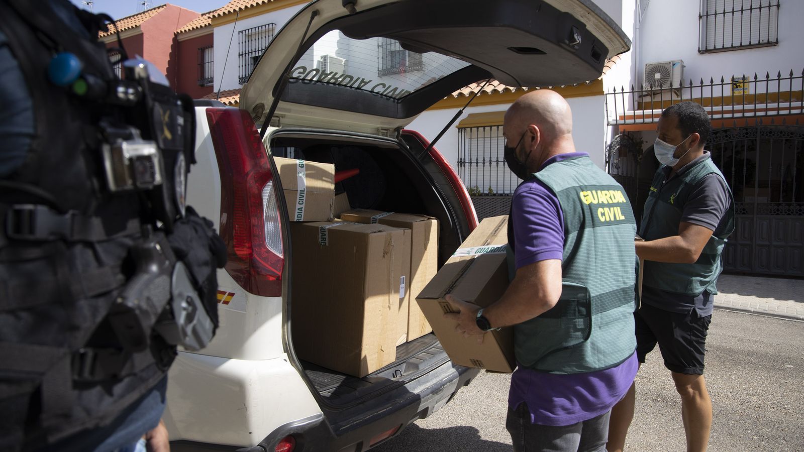 Uno de los registros de la operación Añoranza.