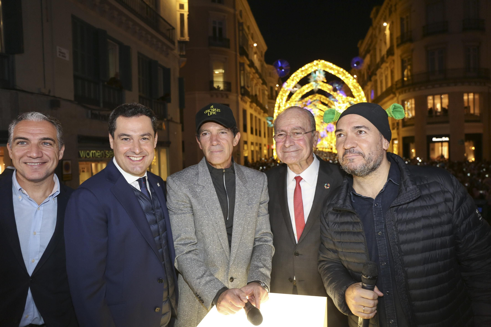 Las fotos de las luces de Navidad en Málaga Las fotos de las luces de Navidad en Málaga