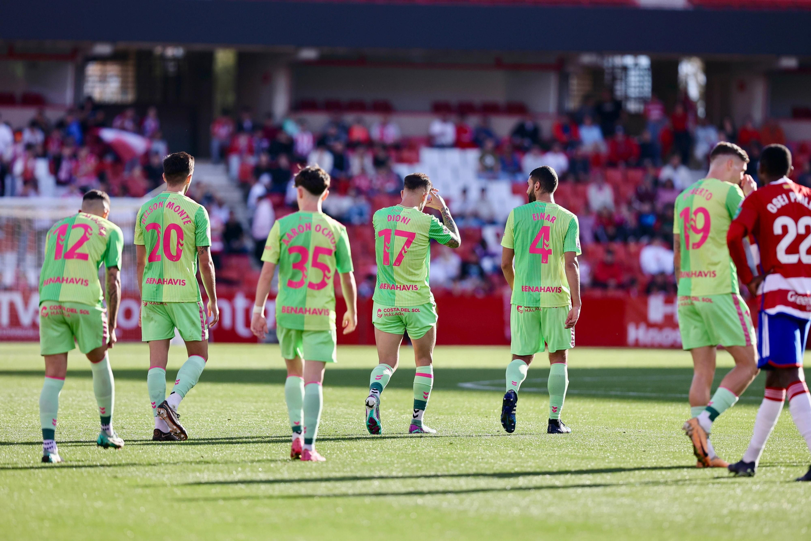 Las fotos del Recreativo Granada - Málaga CF