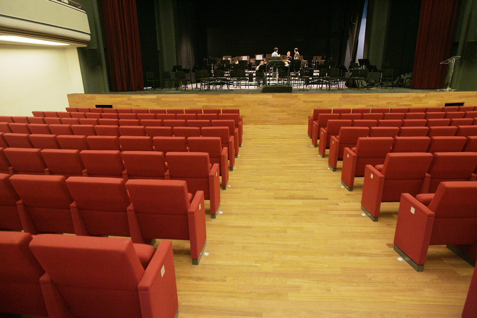 Interior del Teatro Góngora.