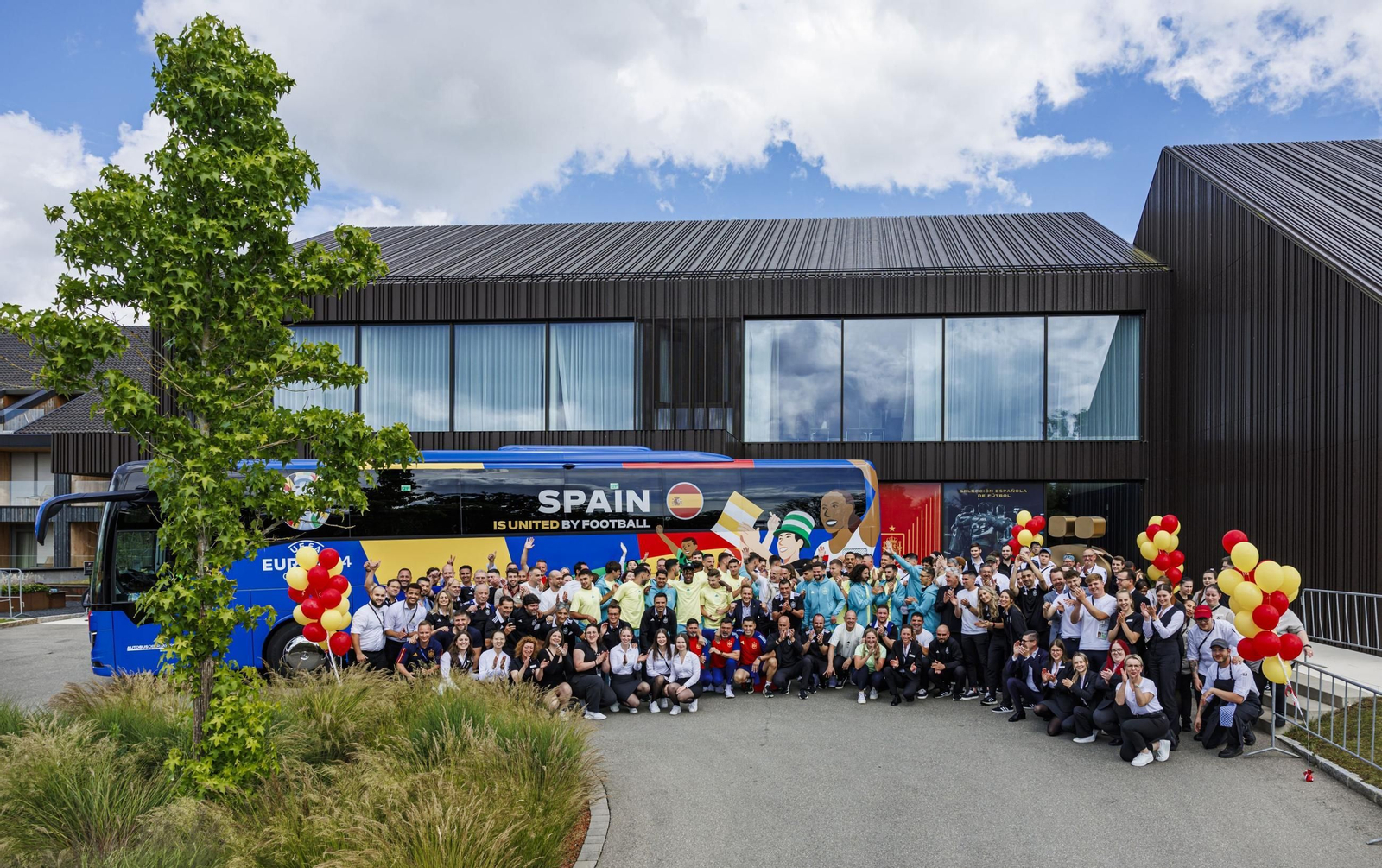 Las fotos de España antes de la gran final contra Inglaterra