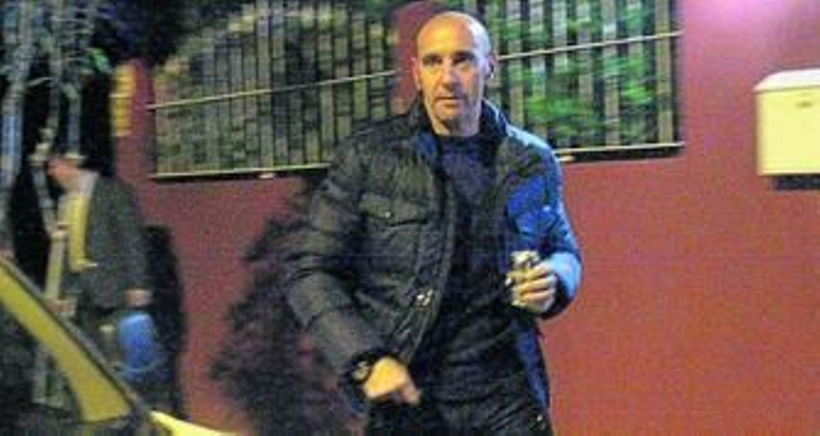 Monchi, el jueves pasado, tras la reunión de los consejeros en el domicilio de José María del Nido.