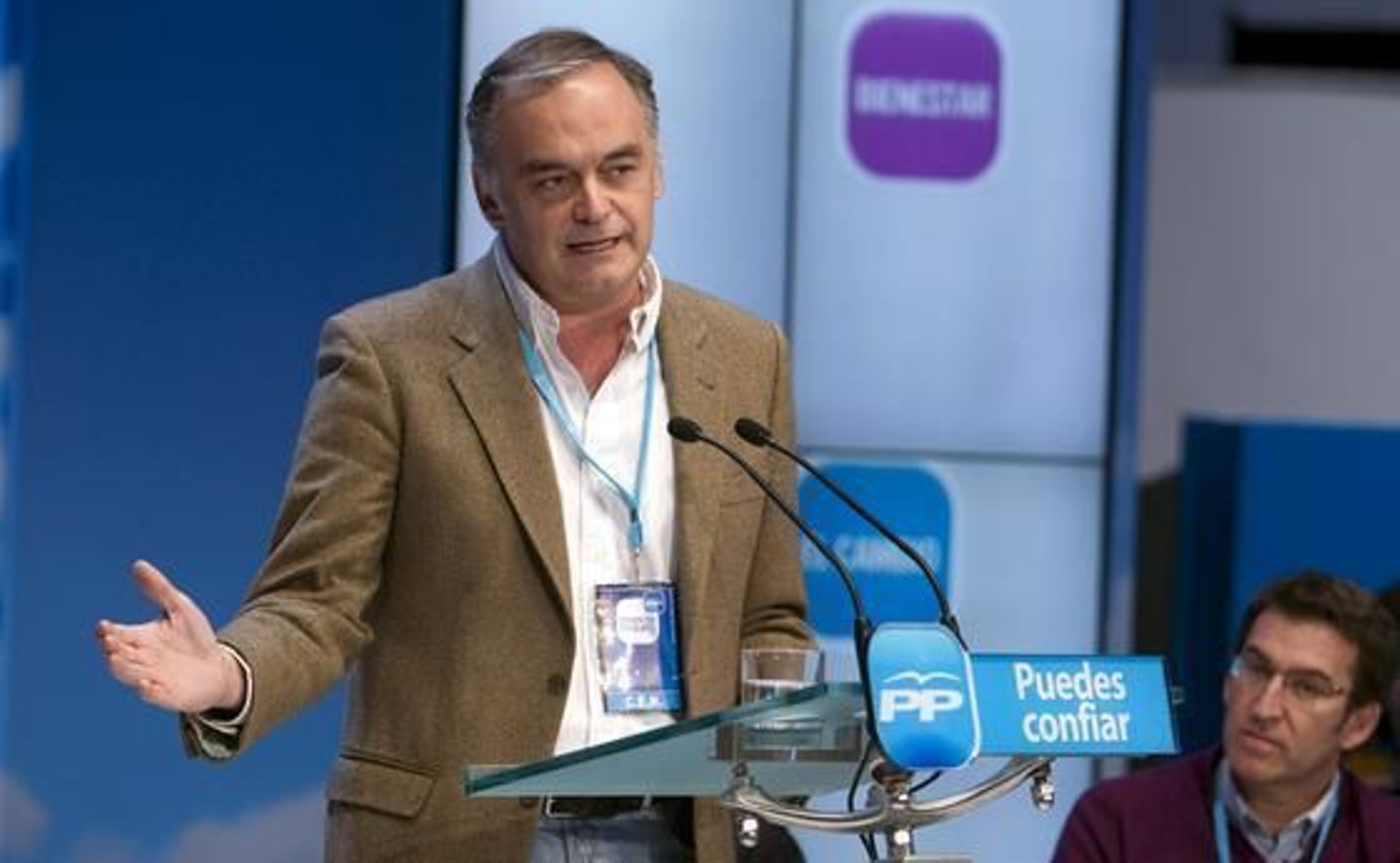 Gonzalez Pons durante su intervención.

Foto: efe