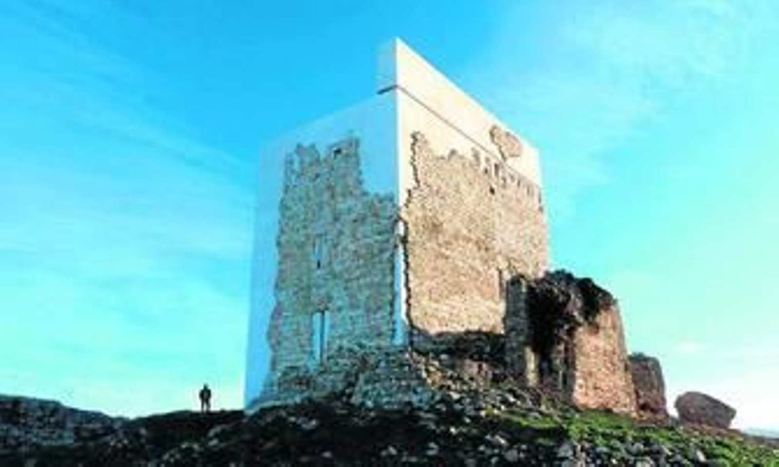 Consolidación de la torre del Castillo de Matrera, de Carlos Quevedo, ganador del premio Torres Clavé.