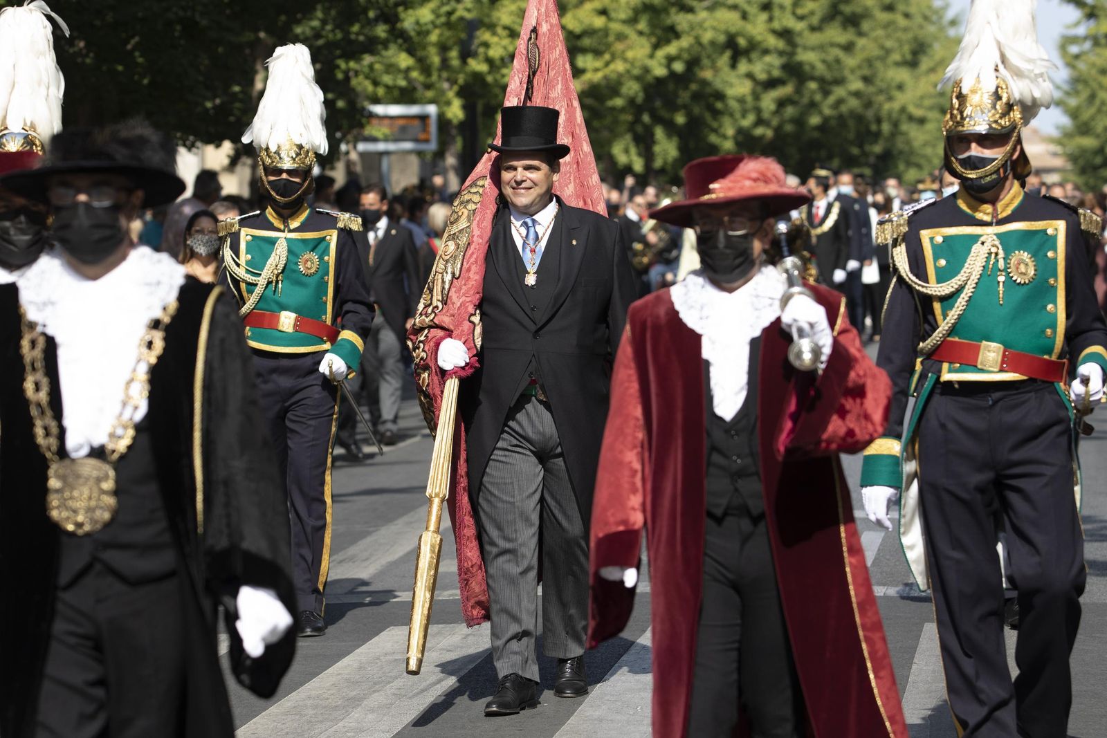 Fotos: Así transcurrió el Día de la Hispanidad en Granada