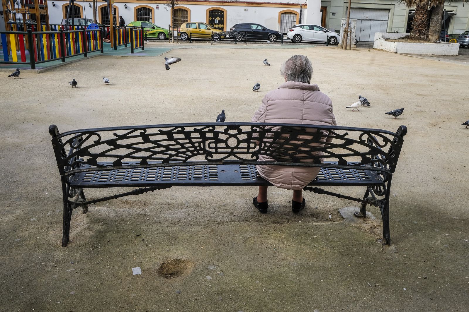 Imagen de archivo de una persona mayor.