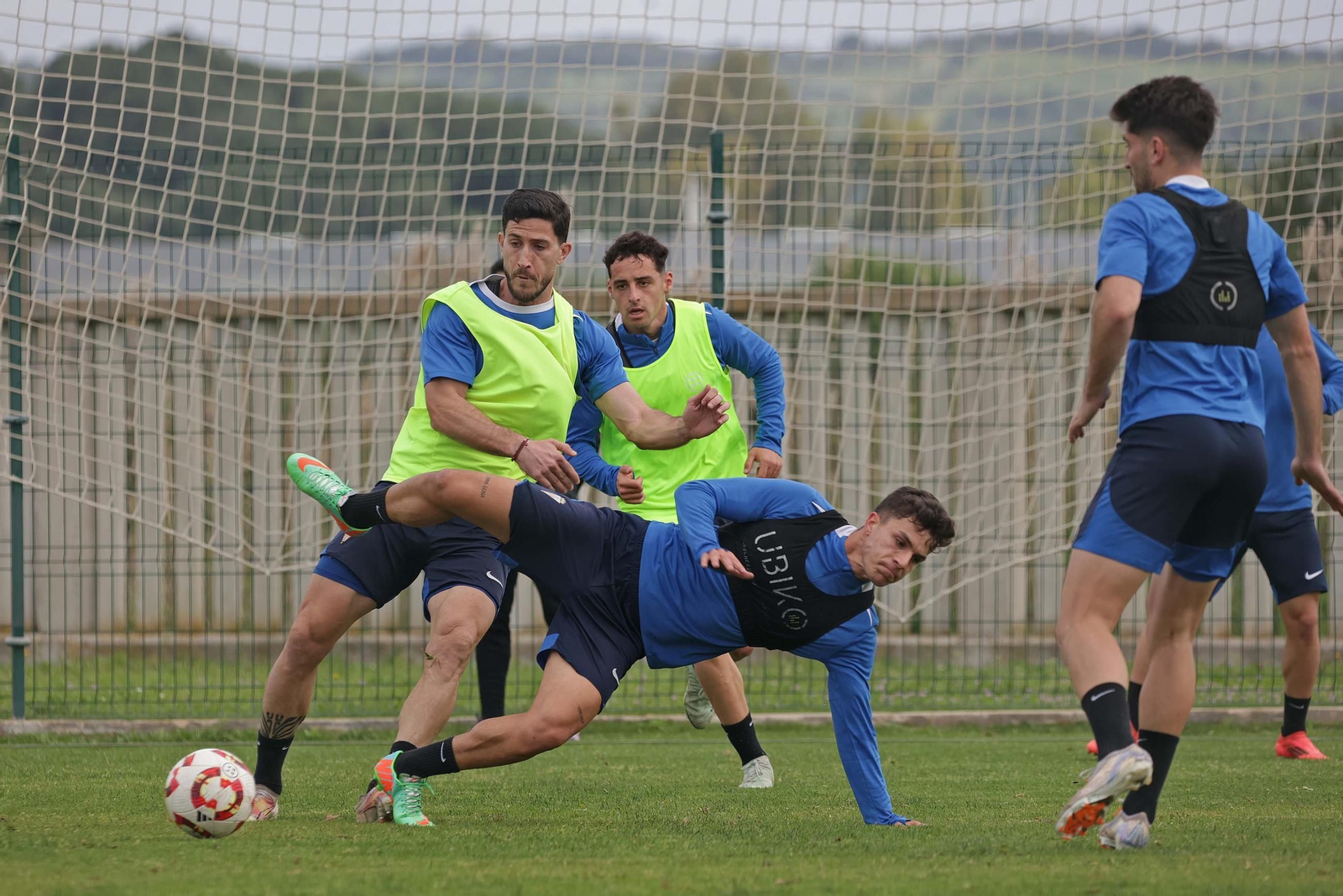 Entrenamiento del Algeciras en los anexos.