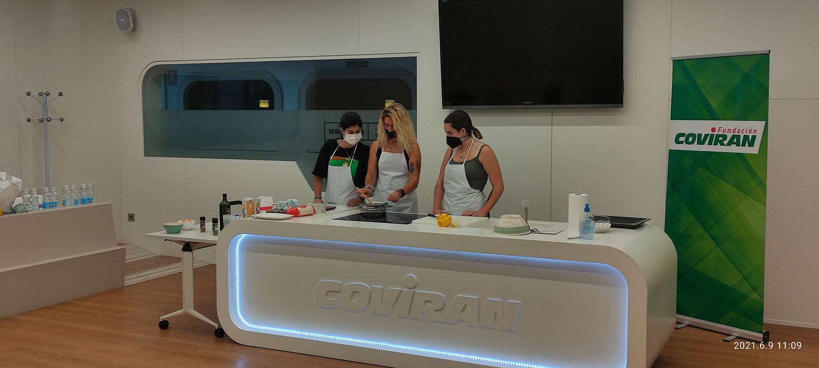 Una de las actuaciones solidarias de Covirán con la Asociación para la Lucha Contra las Enfermedades Renales (Alcer)