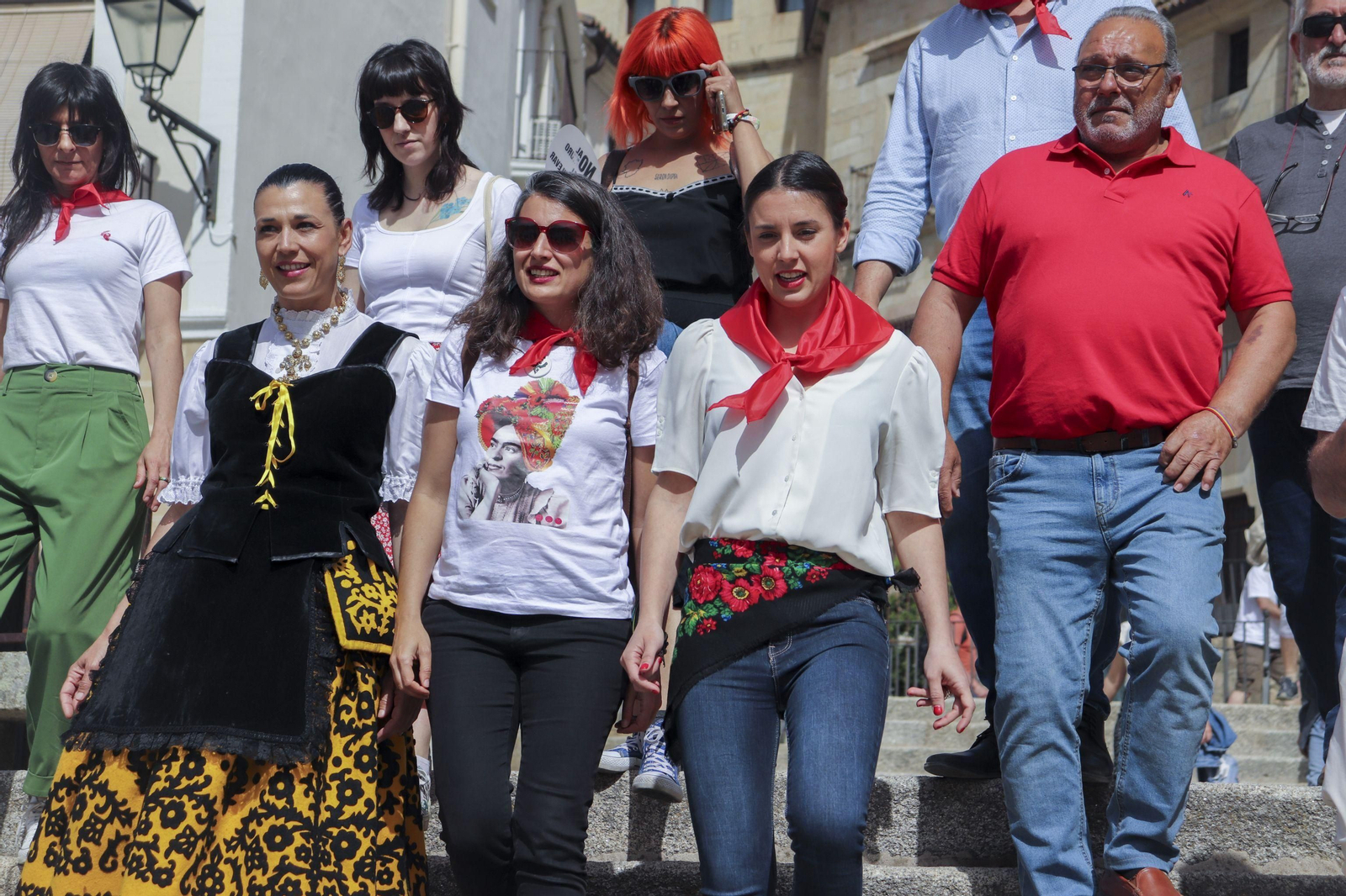 Irene Montero, ministra de Igualdad, el pasado domingo en Trujillo Irene Montero, ministra de Igualdad, el pasado domingo en Trujillo