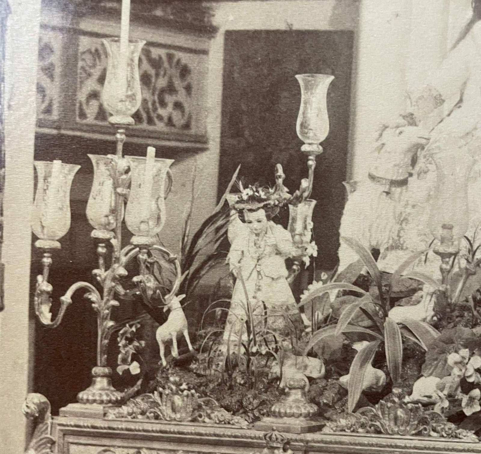 El Niño pudo llegar a la parroquia de Santa Ana en 1683, donado por Isabel Heredia