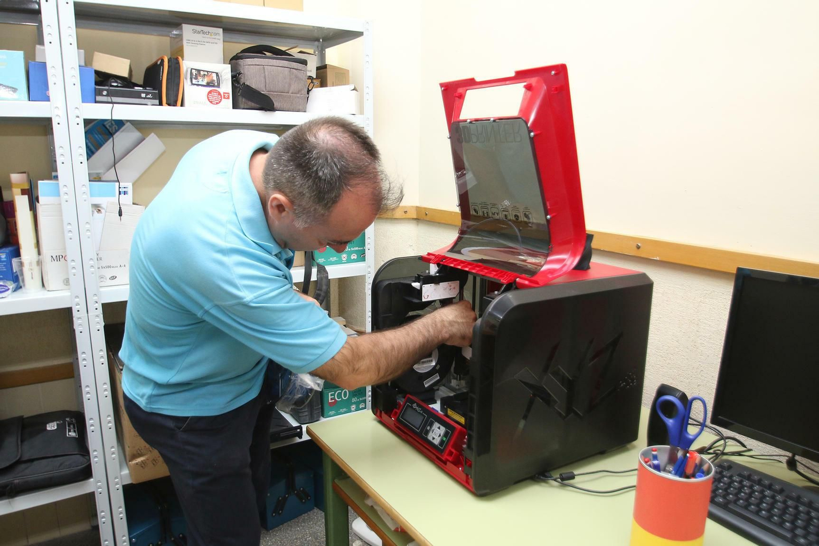 Fotogalería del proceso de elaboración del brazo mecánico