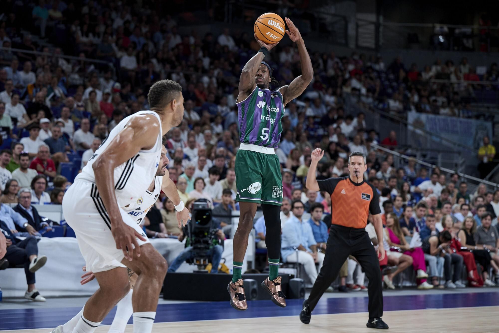 El Real Madrid-Unicaja en fotos