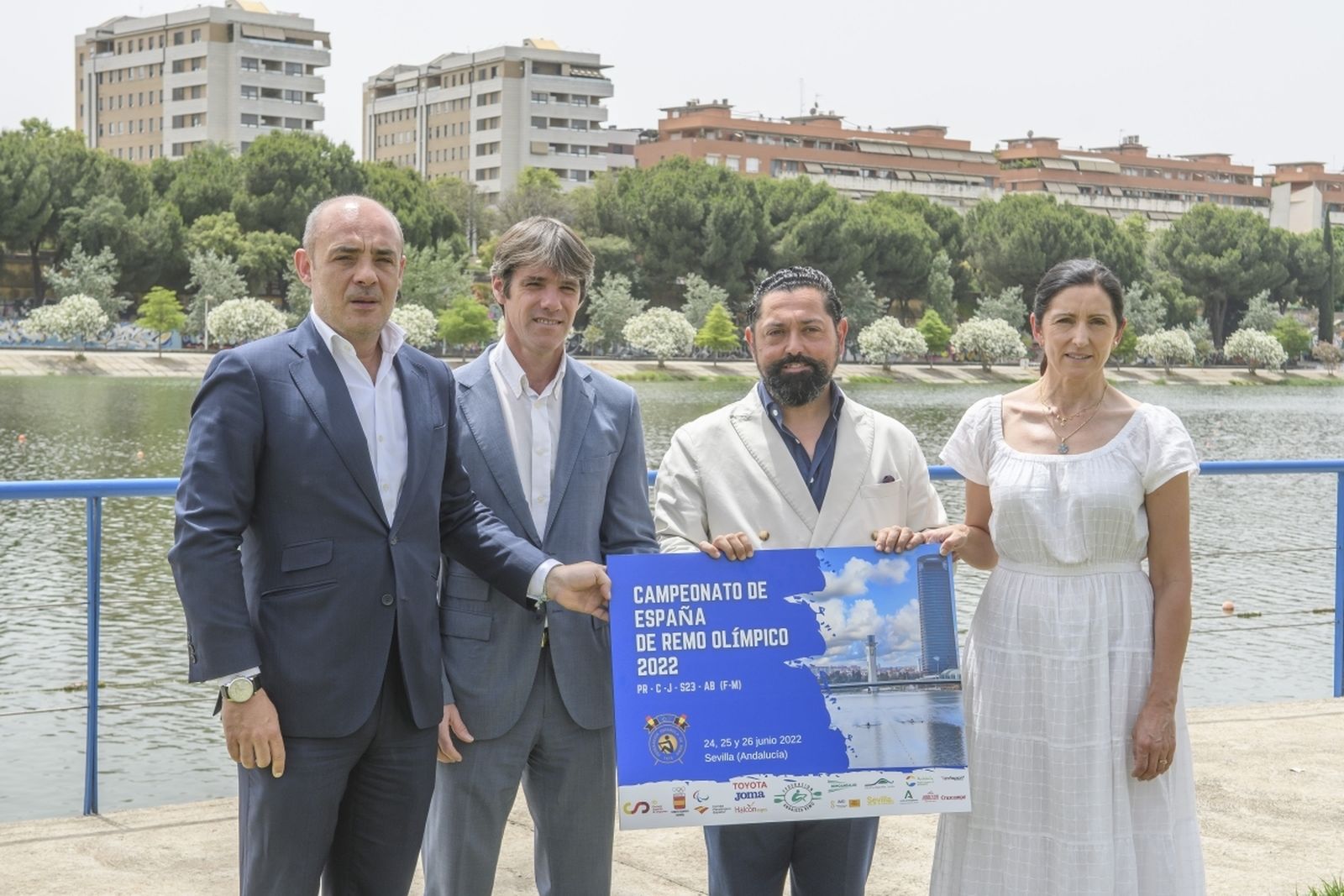 Presentación del Plan Estratégico del remo andaluz para el Campeonato de España que se celebrará en la Cartuja.